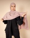 Hijab soie de Médine à enfiler avec bonnet integré